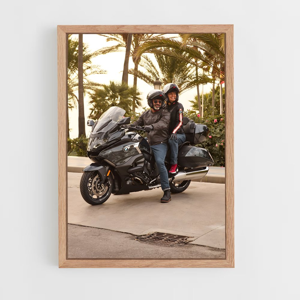 Poster K 1600 GTL Éblouissant – affiche BMW Motorrad (vue 4)